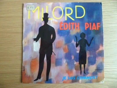 EDITH PIAF: MILORD 1959 FRENCH COLUMBIA 45RPM EP EXTENDED PLAY VG - Image 1 of 3