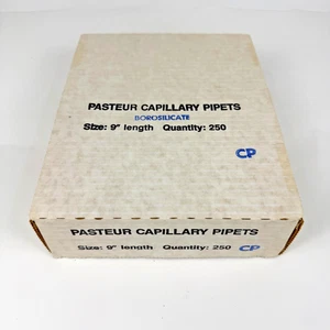 9′′ Pasteur Kapillarpipetten — Borosilikatglas — New Old Stock Lot 250 - 1000 - Bild 1 von 8
