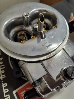 Carburador Holley 0-4412BKX 2 Bbl Cfm  Foto 1 de 4