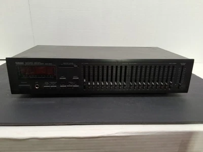 Ecualizador gráfico estéreo de sonido natural Yamaha EQ-550 hecho en Japón Foto 1 de 4