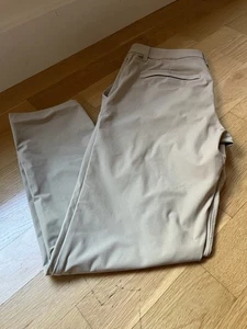 Lululemon ABC Slim-Fit 5 Pocket Khaki Chino Hose Herren 33x30 Warpstreme LM5AQ5S - Bild 1 von 5