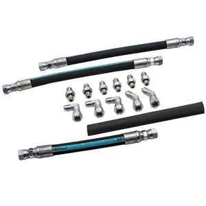 Oil Pump  Hoses Lines Kit Fit Ford 7.3l Powerstroke 99-03 High Pressure HPOP - Picture 1 of 11