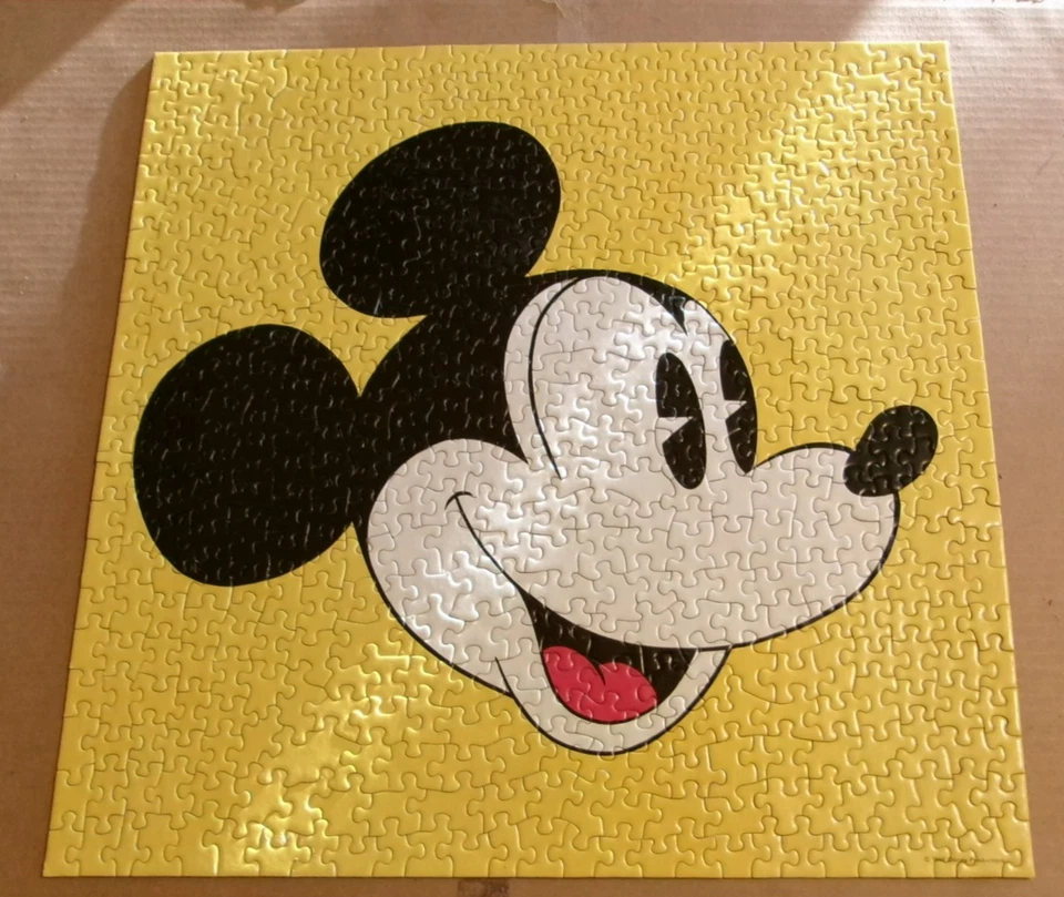 1972 vintage Springbok square puzzle Mickey Mouse - complete - Image 1 of 4