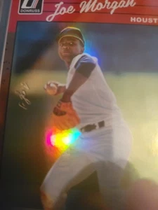 2023 Donruss JOE Morgan 1/1 RARE MINT. - Picture 1 of 2