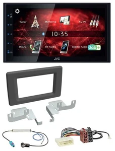 JVC DAB USB Bluetooth 2DIN MP3 Autoradio für Renault Master (ab 2019) - Bild 1 von 6