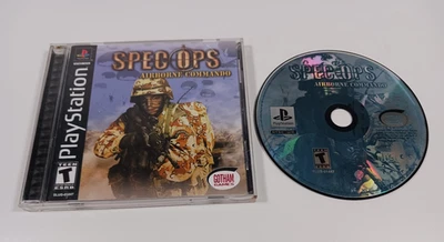 Spec Ops: Airborne Commando (PlayStation 1 PS1) - Complete w/ Manual, Tested - Image 1 of 4