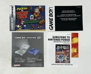 Mario Vs. Donkey Kong Nintendo Game Boy Advance Manual de instrucciones - Imagen 1 de 2