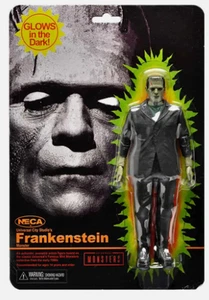 Universal Monsters 7" Scale Glow in the Dark Action Figure Frankenstein INEW - Picture 1 of 4
