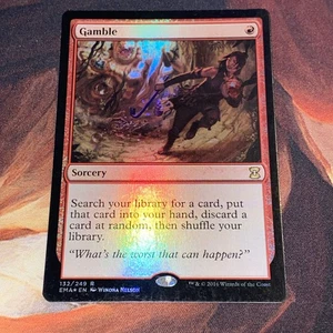 Gamble X1 Mtg Eternal Masters Nm Foil - Picture 1 of 2