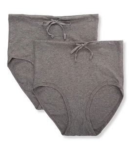 Cottonique W22219 Slip latexfrei Bio Baumwolle Kordelzug 2er Pack - Bild 1 von 3