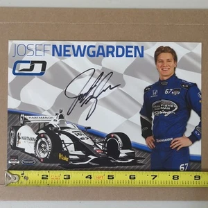 2014 Josef Newgarden signed Hero Card Indy 500, Winning Driver handsigniert - Bild 1 von 2