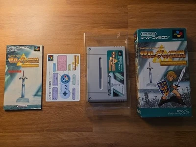 The Legend of Zelda A Link to the Past Boxed Manual Super Famicom SFC SNES Japan - Image 1 of 4