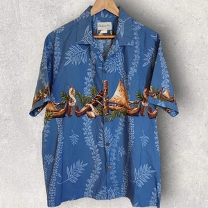 mens vintage bishop st apparel made in Hawaii, Hawaiian shirt, XL - Picture 1 of 4