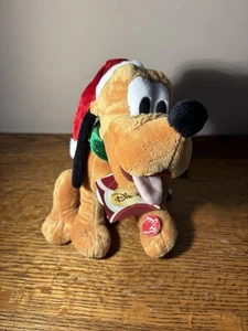 Neu mit Etikett Dandee Dancing Christmas Pluto Plüsch, getestet, dreht sich beim Liedspielen - Bild 1 von 7