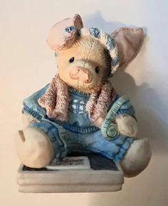This Little Piggy Had None 1994 Figurine Enesco by Mary Rhyner 124559 42TLP793 - Foto 1 di 7