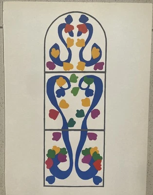 Original Matisse Lithograph (1958) after Vigne (1953) - Image 1 of 2