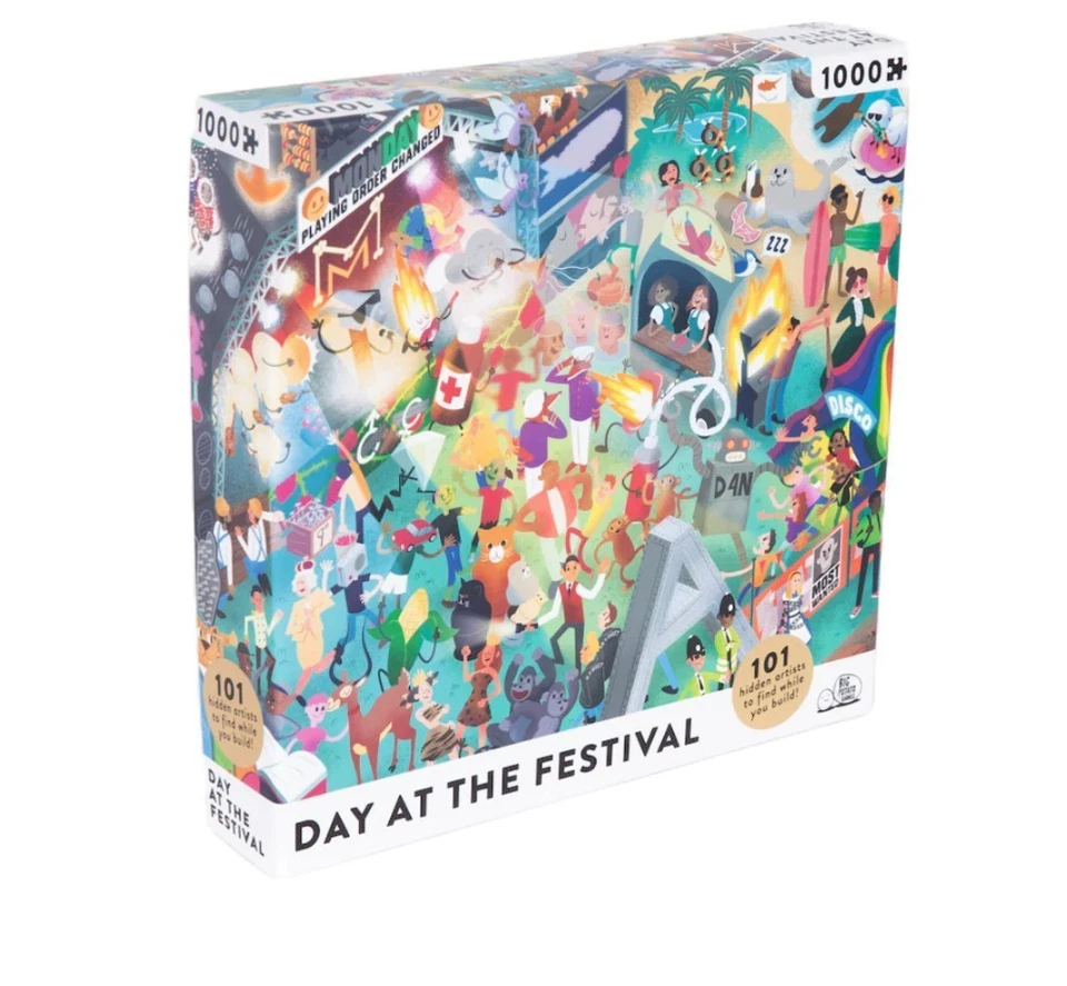 Big Potato Day at The Festival 1000-pc Jigsaw Puzzle - Brand New - Image 1 of 4
