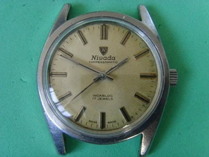 Reloj manual suizo vintage NIVADA 17J - Imagen 1 de 8