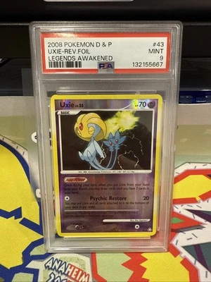 Pokémon TCG Uxie 43/146 Legends Awakened Reverse Holo - Image 1 of 2