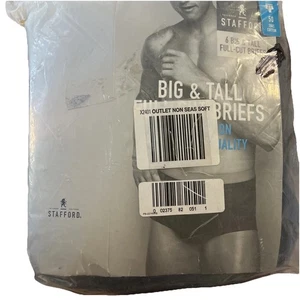 Stafford Calzoncillos Grande y Alto Corte Completo Ropa Interior Azul Blanco Gris Talla 50 - Imagen 1 de 3