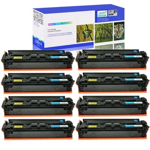8PK Cyan CF501A 202A Toner Compatible with HP LaserJet Pro MFP M281fdn M281fdw - Afbeelding 1 van 24