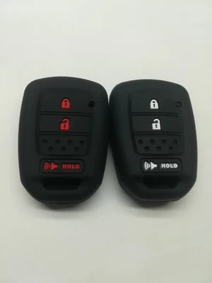 2*Cubierta de llave de mando para Honda CR-V 2014 2015 2016 2017 2018 2019 HONDA FIT Foto 1 de 4