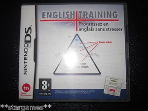 ENGLISH TRAINING DS DSI XL ANGLAIS A PARTIR DE 3 ANS AVEC CODE NON UTILISE - Picture 1 of 1