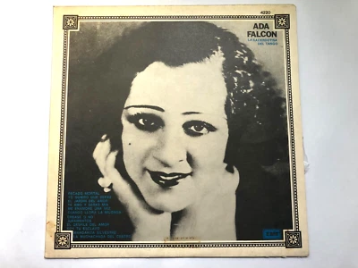 Ada Falcón - La Sacerdotisa Del Tango - Vinyl-EMI-33RPM-12" - Excellent+! - Image 1 of 4