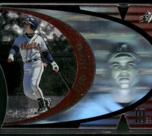 1997 UD SPx #SPX5 Chipper Jones Holo Die Cut - Picture 1 of 2