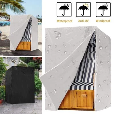 Premium Strandkorb Schutzhülle Winterfest Strandkorbhülle Abdeckhaube Abdeckung - Bild 1 von 4