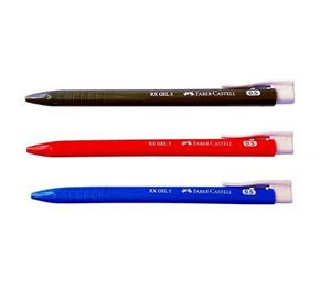 10 Faber Castell RX7 Retractable Gel Ink Document Proof Pen | 0.5mm 0.7mm Pens - Picture 1 of 5