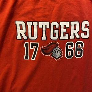 Rutgers Scarlet Knights tshirt red XL 1766 - Picture 1 of 5