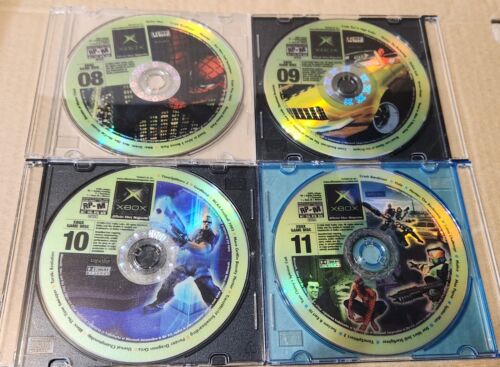 Discos de demostración oficiales de la revista Xbox 8-34 ¡Más! Completa tu colección
