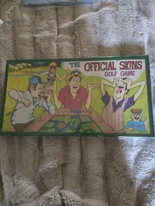 O'CONNOR/ HALL THE OFFICIAL SKINS GOLF BOARD GAME 1985 SEALED PGA LIV - Picture 1 of 12