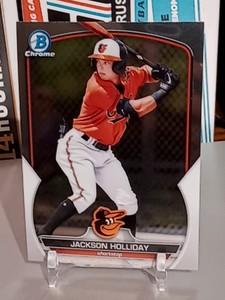 2023 Bowman Chrome Jackson Holliday Rookie RC #BCP-20 Baltimore Orioles MINT