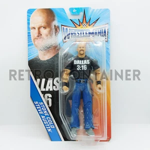 WWF WWE Mattel - Elite Wrestlemania Basic - Stone Cold Steve Austin MISB MOC NEW - Imagen 1 de 1