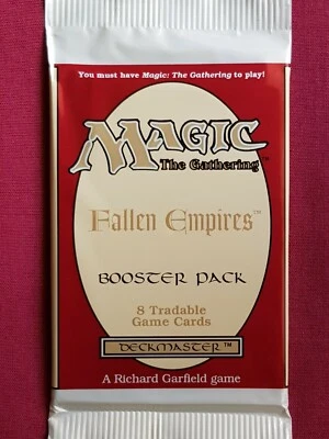 Magic The Gathering FALLEN EMPIRES New Sealed Booster Pack MTG - Image 1 of 2