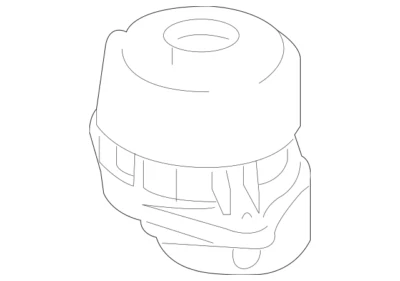 Mercedes Benz Genuine GLK 250 2013-2015 Right Front Mount OE 2042403717 - Image 1 of 3