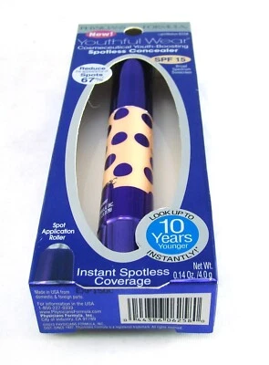 Physicans Formula Youthful Wear SPF15 Spotless Concealer 0.14 oz Lt/Med NEW NIB - Image 1 of 4
