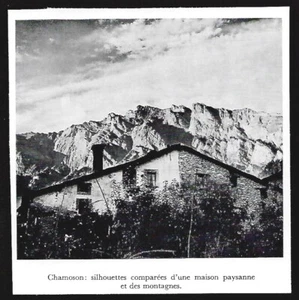 1972  --  SUISSE VALAIS  MAISON PAYSANNE A CHAMOSON  3R914 - Imagen 1 de 1