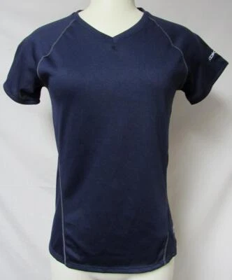 Camiseta de compressão Reebok feminina tamanho médio manga curta C1 5946 - Imagem 1 de 4