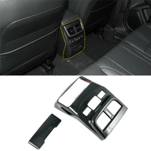 Carbon Fiber 2X Rear Air Vent Outlet Cover Trim For Subaru Outback 2021 2022 - Bild 1 von 6
