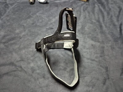 Nobby Norwegergeschirr "Mesh Preno" Nylon verstellbar Gr. M-L  Schwarz-Grau - Bild 1 von 3