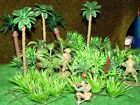 45 Rainforest Jungle Palm Trees Plants Grasses Tropical Plastic 1/87 -1/35 scale