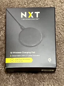 NXT Qi Wireless Charging Pad-Certified by WPC-6 Ft USB-A To USB-C Cable New - Picture 1 of 2