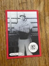 1989 Nolan Ryan Best Western Age 12 card Little League Baseball 50th Anniversary