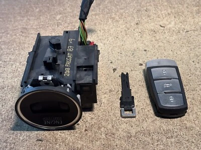 Volkswagen Passat B7 2013 diésel barril de encendido y llave 3C0905843 franqueo gratuito *9 Foto 1 de 3