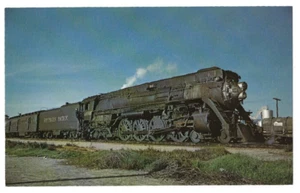 Train Engine 4-8-4 No 4446 Oxnard California Southern Pacific 8.75 x 5.5 1956 - Picture 1 of 2