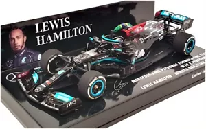 Minichamps 1/43 Scale 410 212044 - F1 Mercedes AMG 1st Brazil GP 2021 Hamilton - Picture 1 of 5