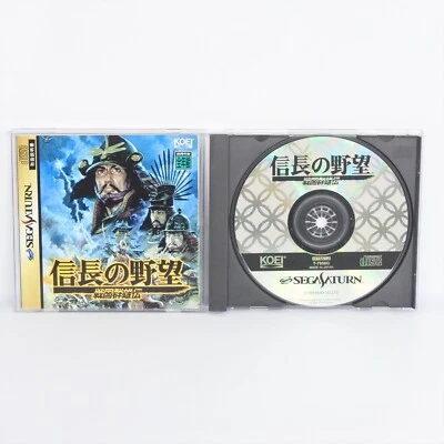 NOBUNAGA NO YABO Sengoku Gunyuden Sega Saturn ss - Image 1 of 2